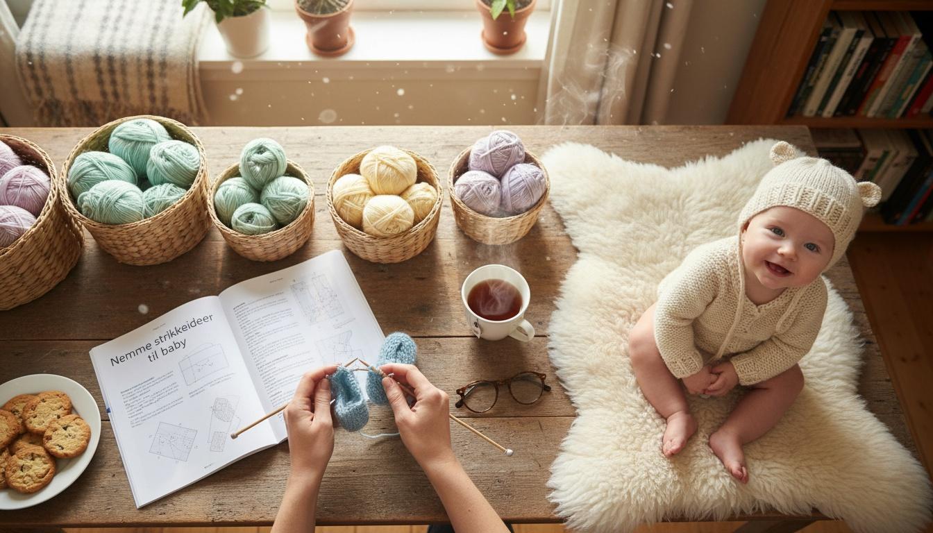 Hyggelig strik til baby